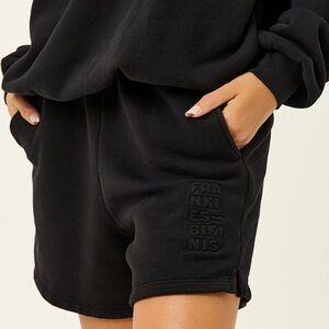 Frankie’s Bikinis Burl High Waist Sweat Shorts